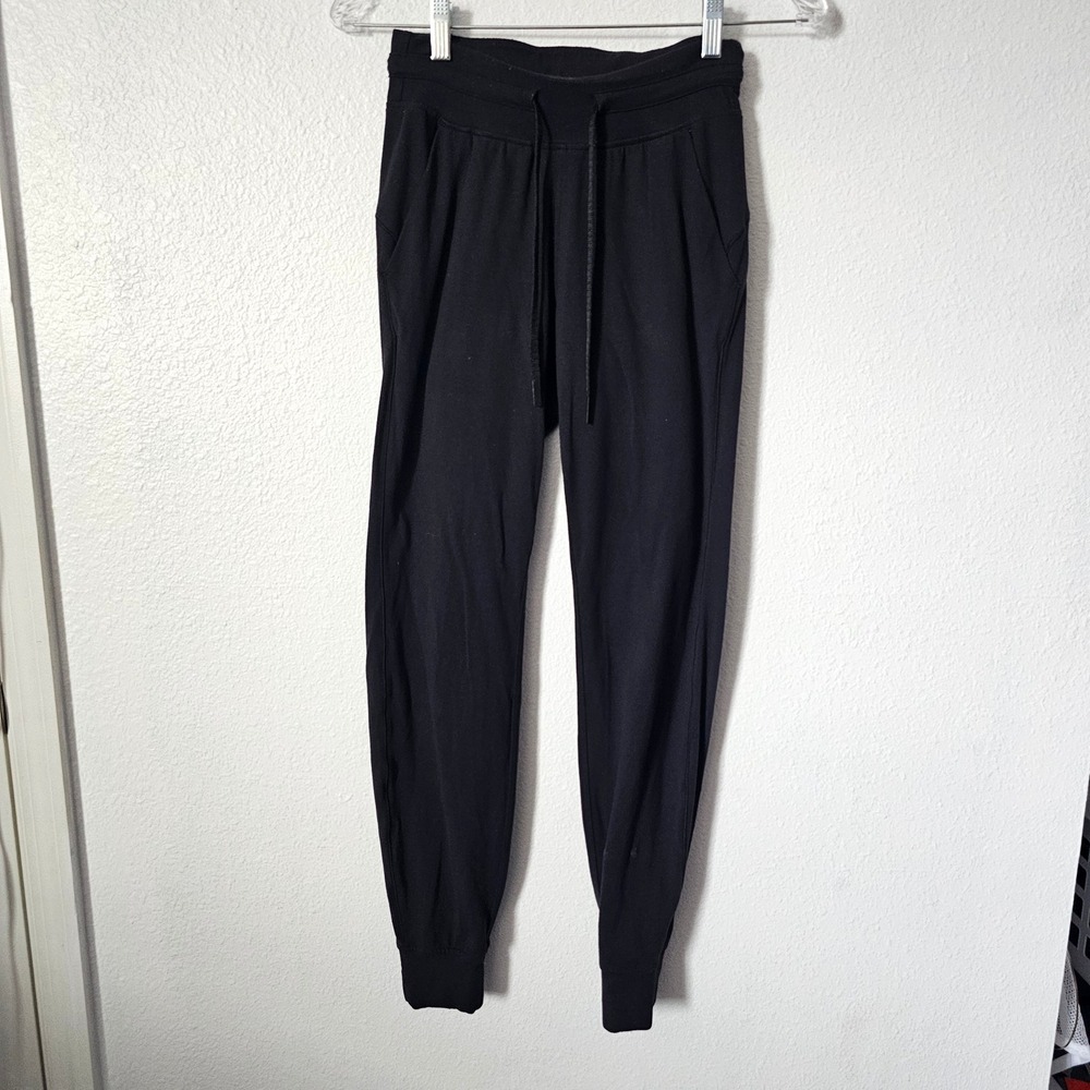 Lululemon Align Jogger Black Nulu High Rise Pants Size 2